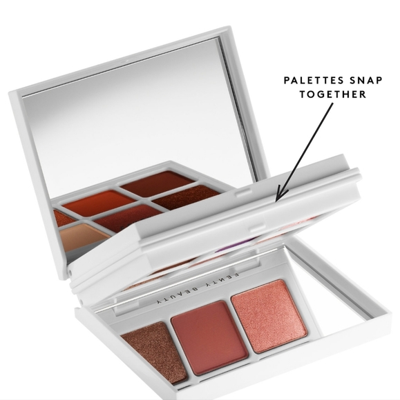 NIB Fenty Beauty Snap Shadows Eyeshadow Palette - Rose - Picture 9 of 9